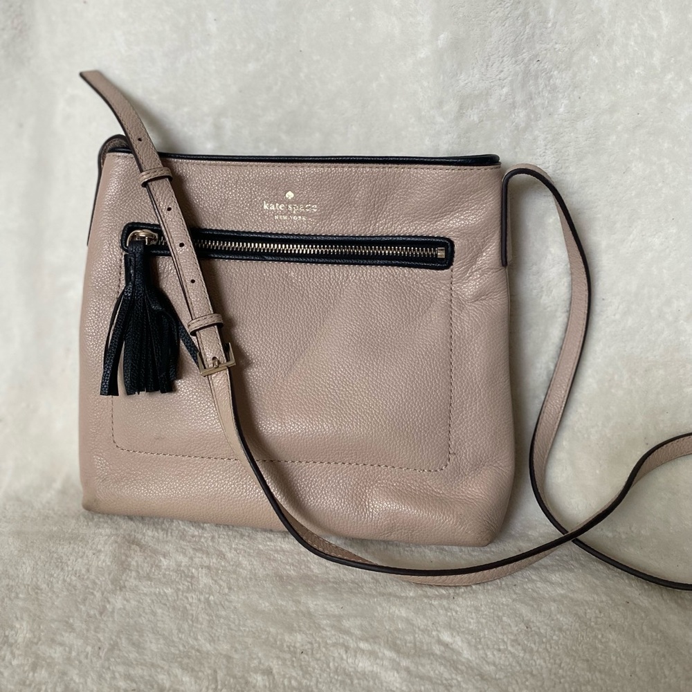 Kate Spade Taupe Crossbody Bag
